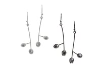 Double bud earrings