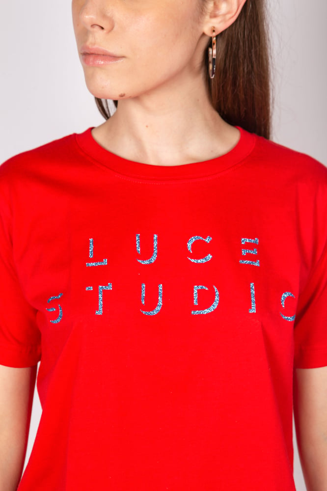 Image of T-SHIRT LUCE STUDIO ROSSO €69 - 70%