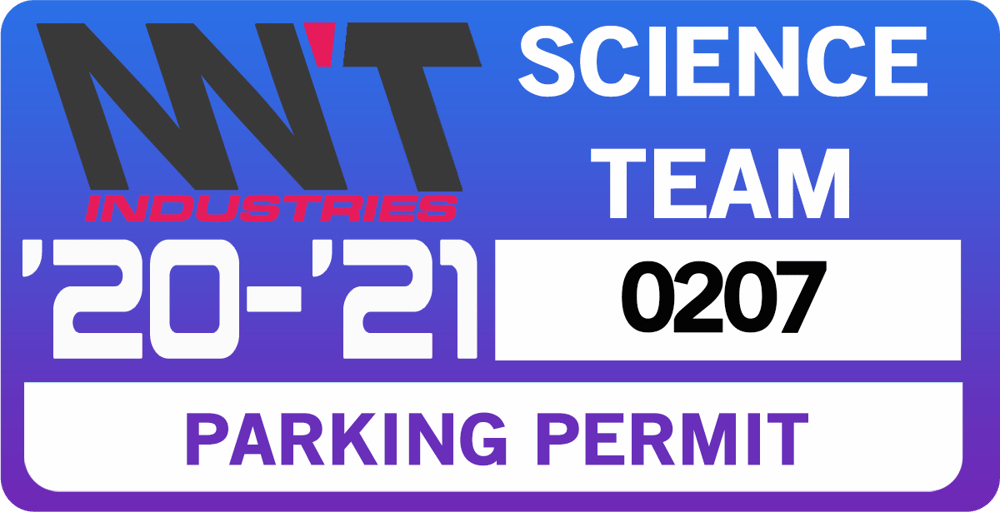 Image of Science Team Parking Permit