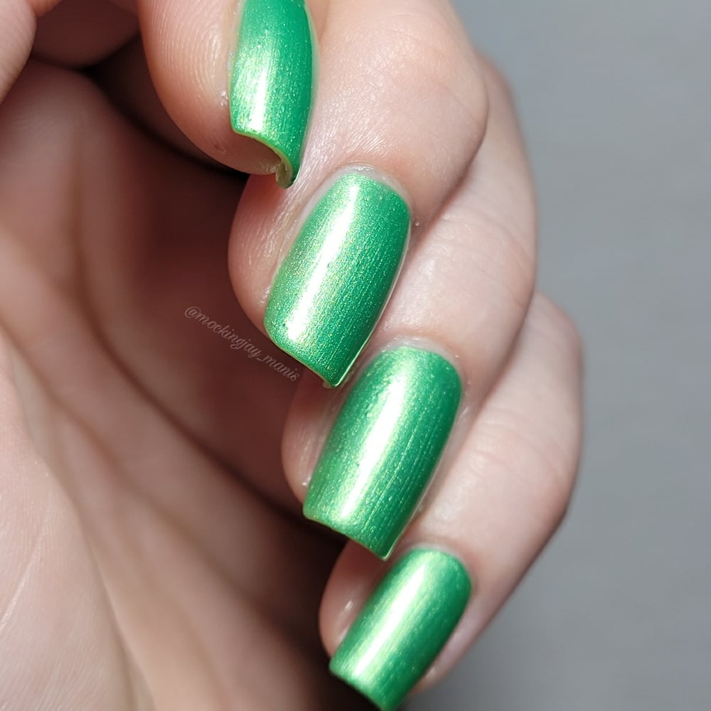 Piccolo Green Nail Polish