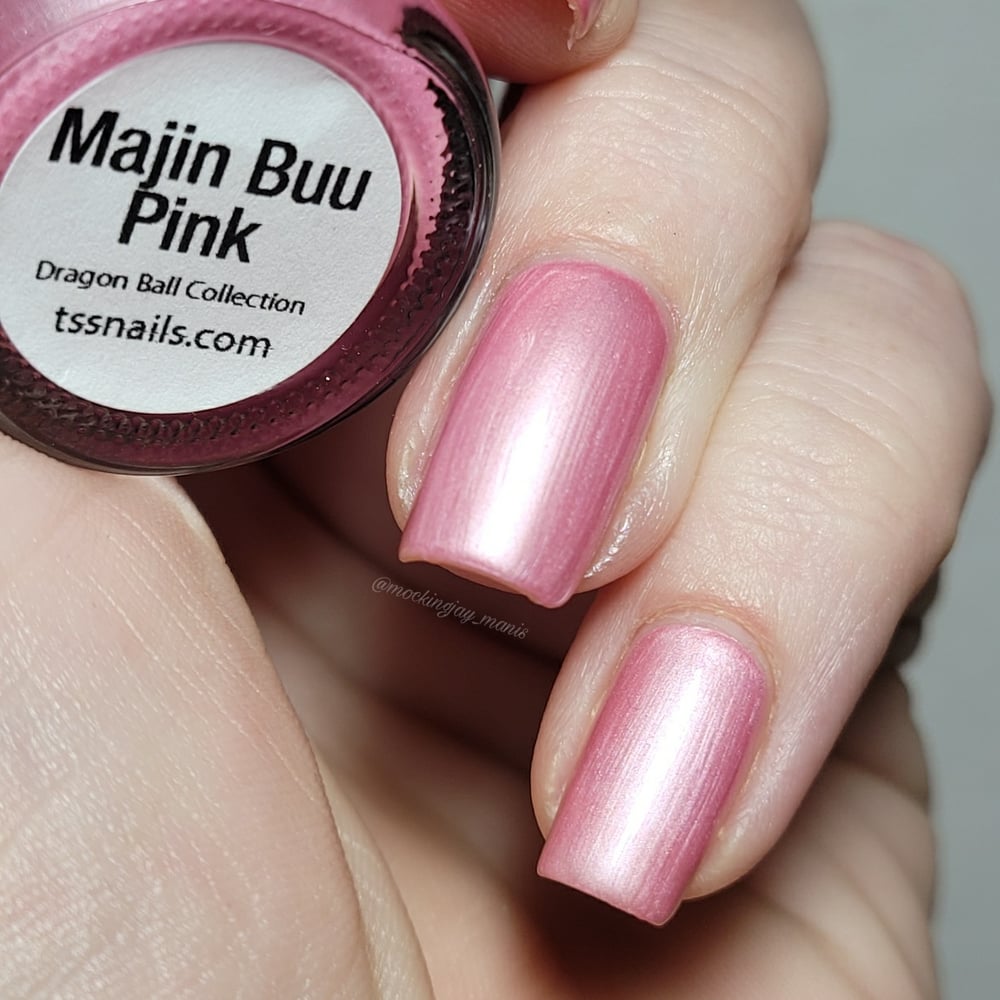 Majin Buu Pink Nail Polish