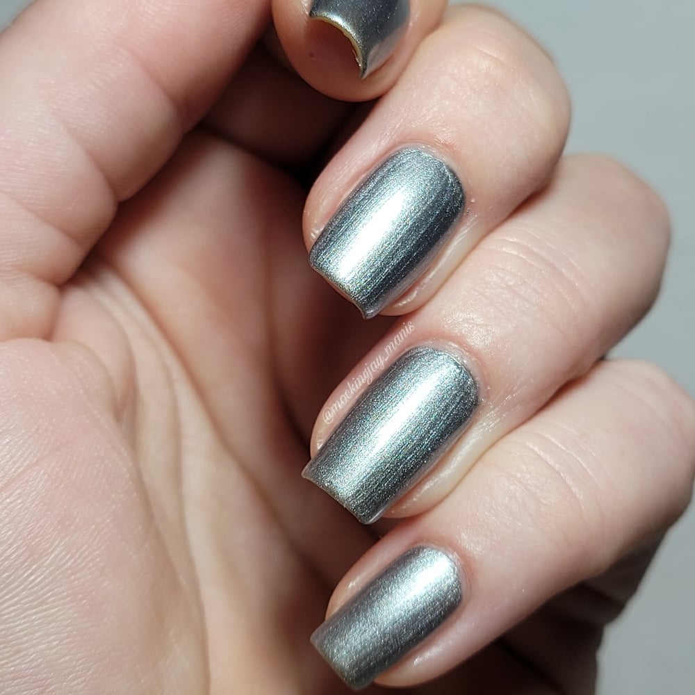 Ultra Instinct Silver Nail Polish