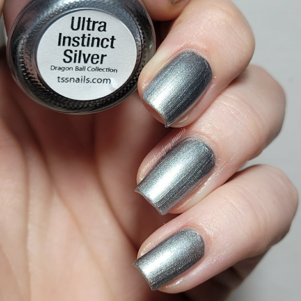 Ultra Instinct Silver Nail Polish