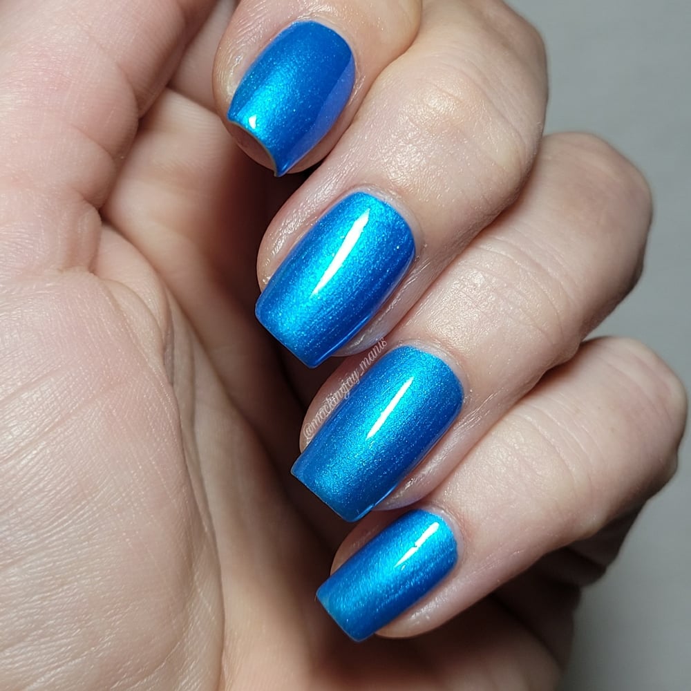 Vegeta Blue Nail Polish