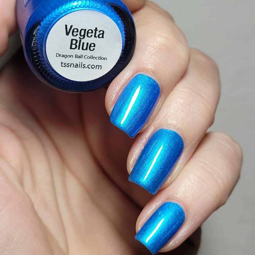 Vegeta Blue Nail Polish