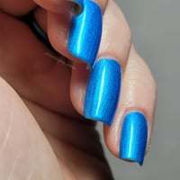 Image 4 of Vegeta Blue Nail Polish
