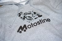Image 2 of Motostine light-weight fleece hoodie 