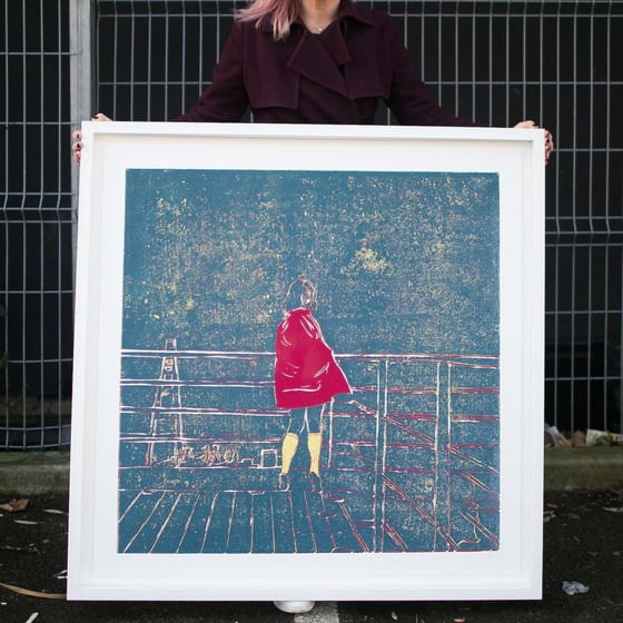 Image of MEGA On The Run Giclée Reproduction