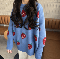 Image 4 of Strawberry Fields Sweater