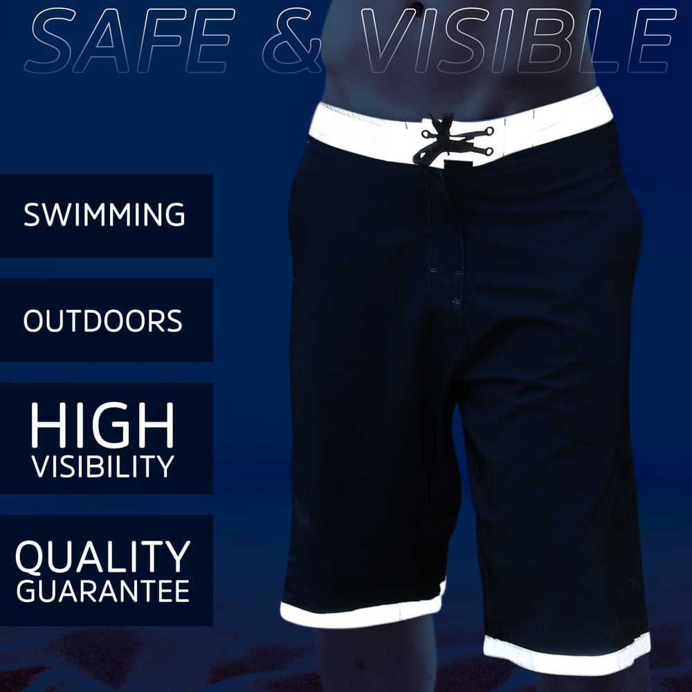 Homie Gear HIGH-VISIBILITY CLASS 3 Water Proof Tall Board Shorts