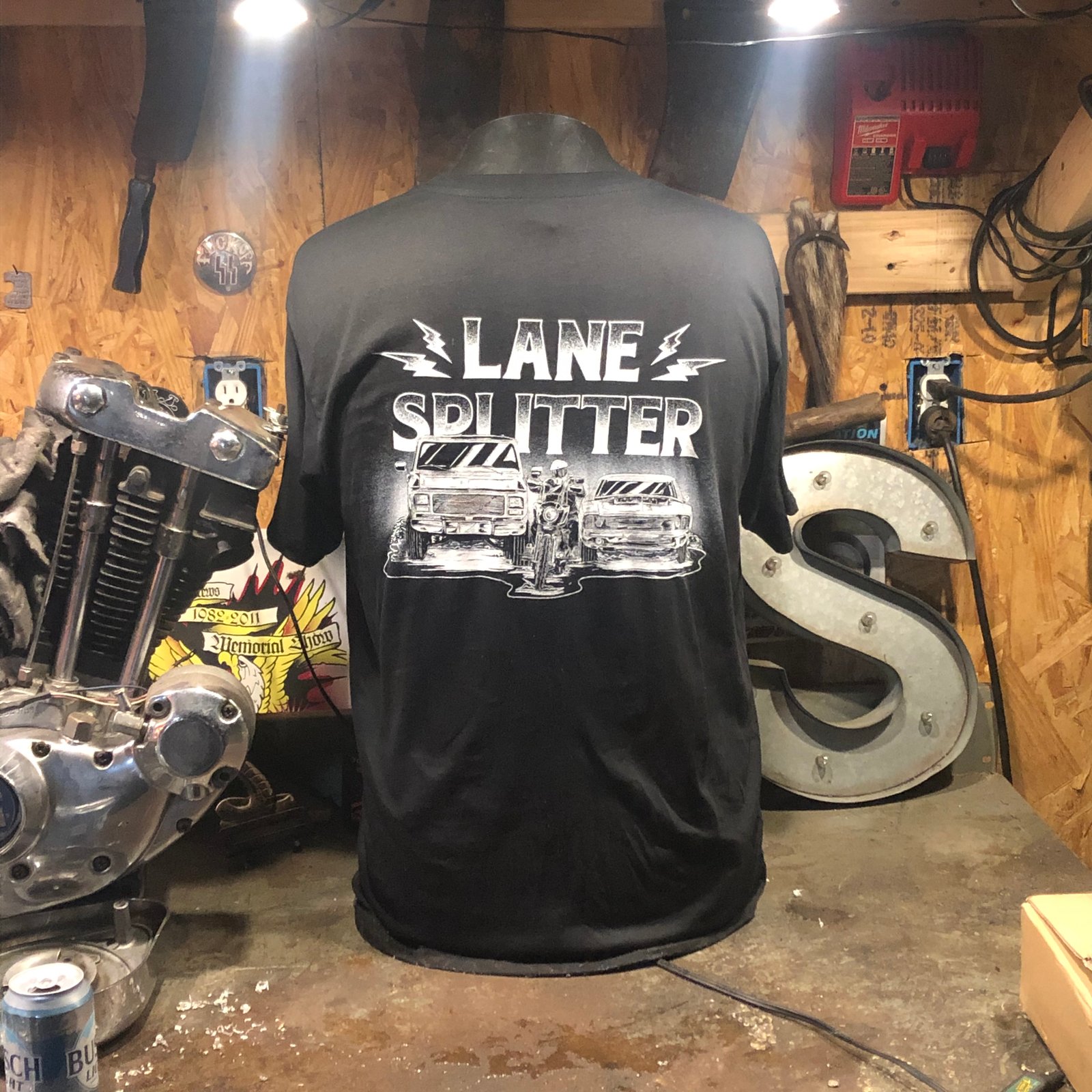 splitting lanes and legs t shirt