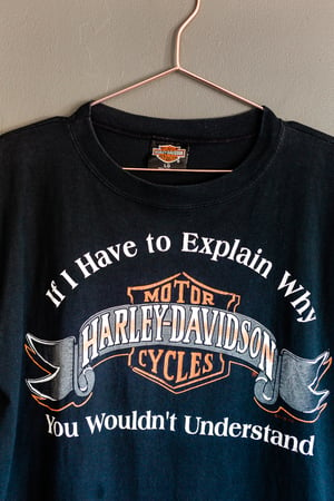 Image of 90's Harley Davidson 'If I Have to Explain Why' Sleeveless