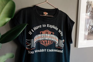 Image of 90's Harley Davidson 'If I Have to Explain Why' Sleeveless