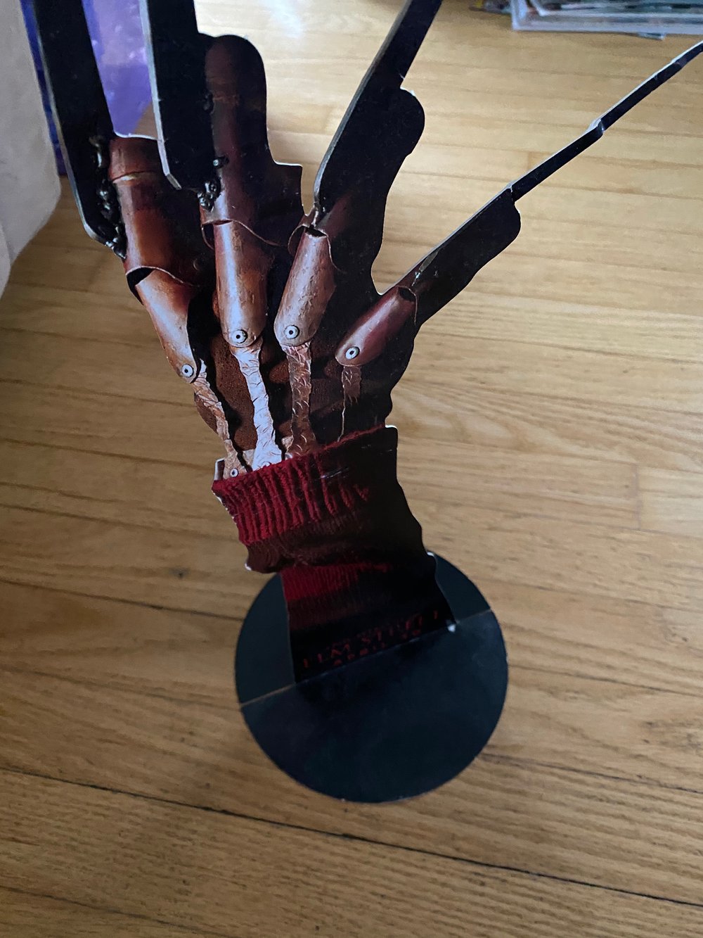 2010 A NIGHTMARE ON ELM STREET THEATER COUNTER TOP CARDBOARD PROMOTIONAL  STANDEE