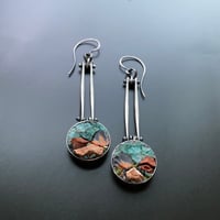 Image 2 of Sedona Micro Mosaic Earrings 