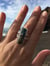 Image of Morenci Turquoise Double Band Ring