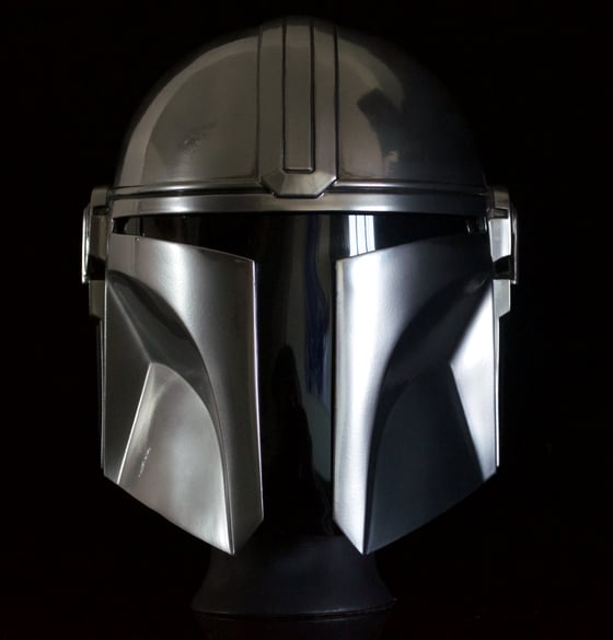 Image of Mandalorian wearable helmet