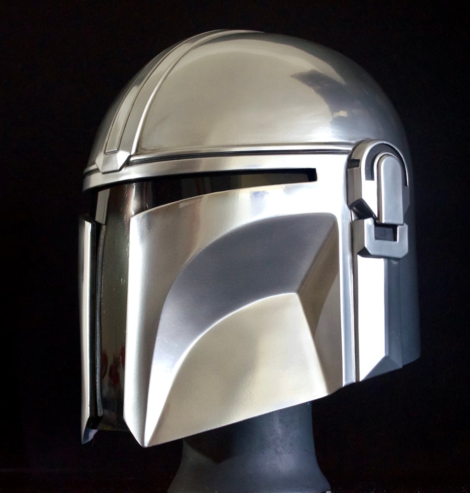 Image of Mandalorian wearable helmet