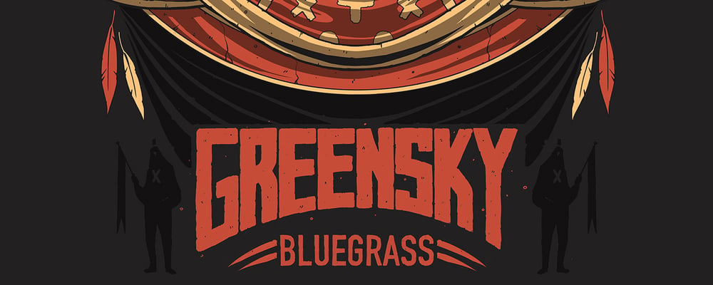 Image of Greensky Bluegrass Halloween Poster