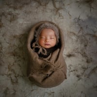 Image 1 of  Thick Wool Felted Layer - Earth Brown