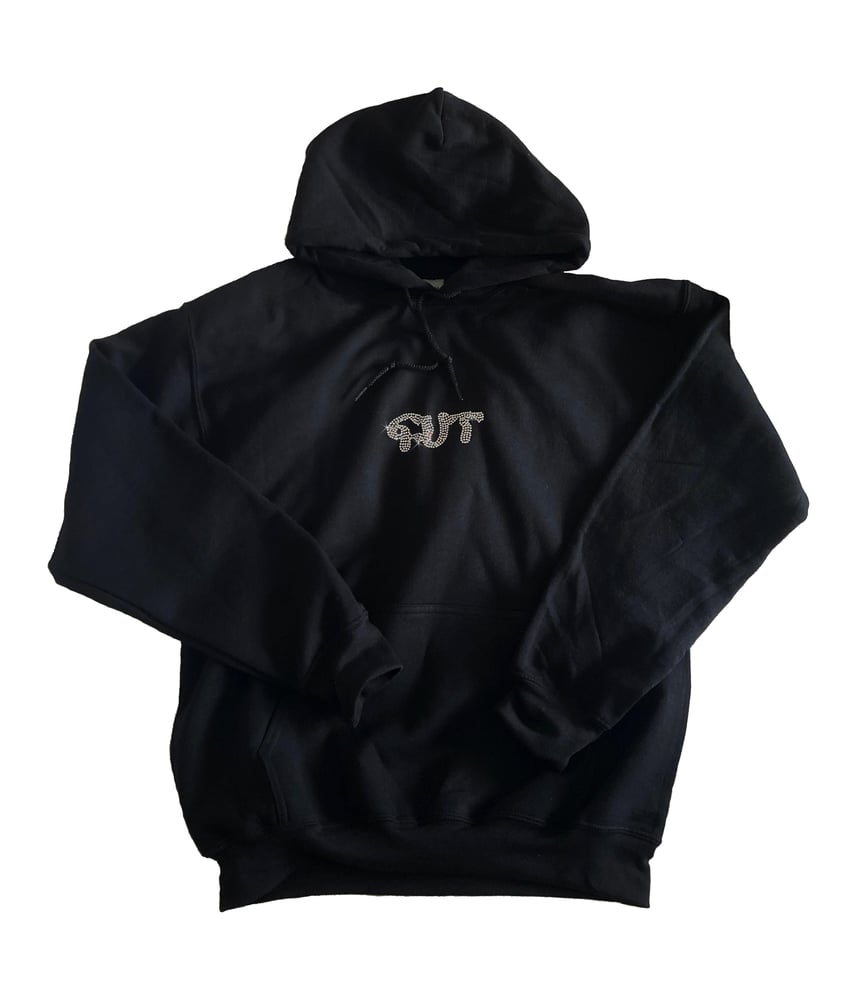 Image of Rhinestone GUT hoodie