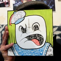 Image 1 of New ! Toile/Canvas Doodle Ghostbusters Original 20x20x4cm 