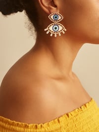 Image 4 of Iris Eye Earrings