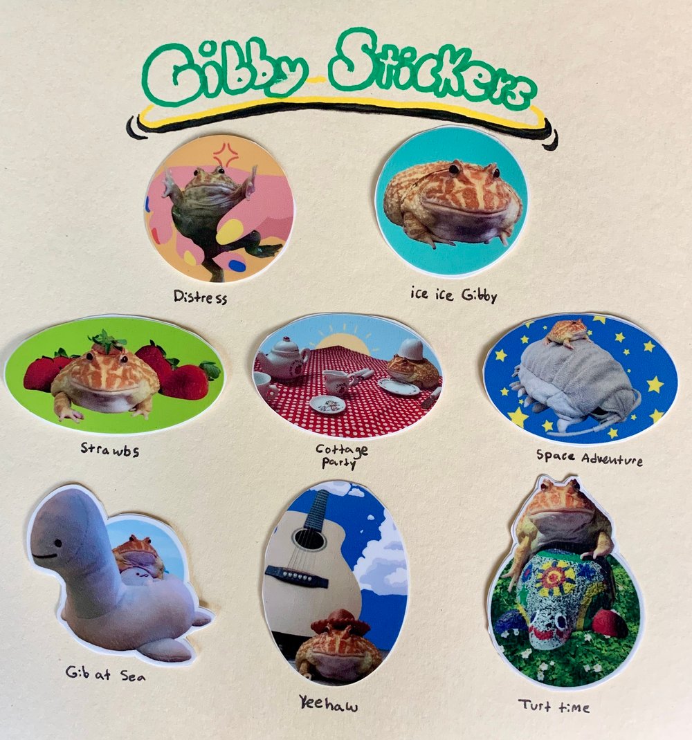 Image of Gibby Stickers