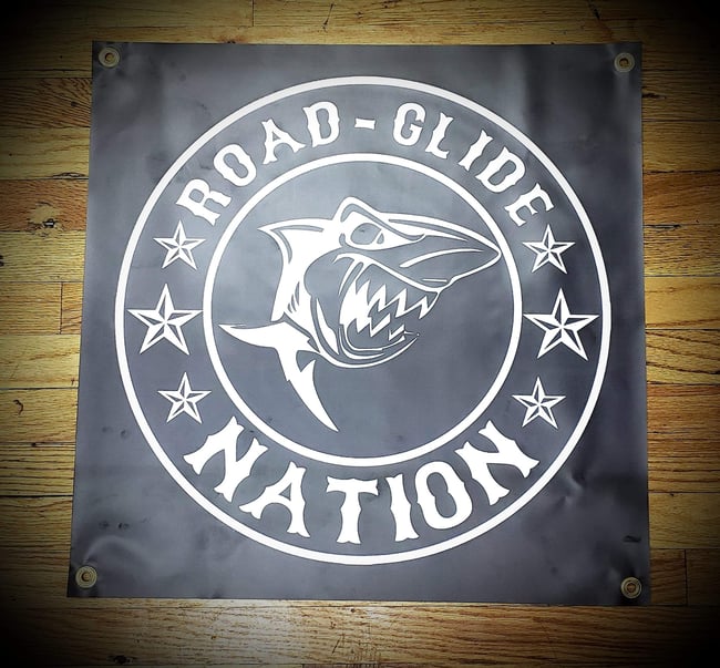 Road Glide Nation OG Vinyl Banner