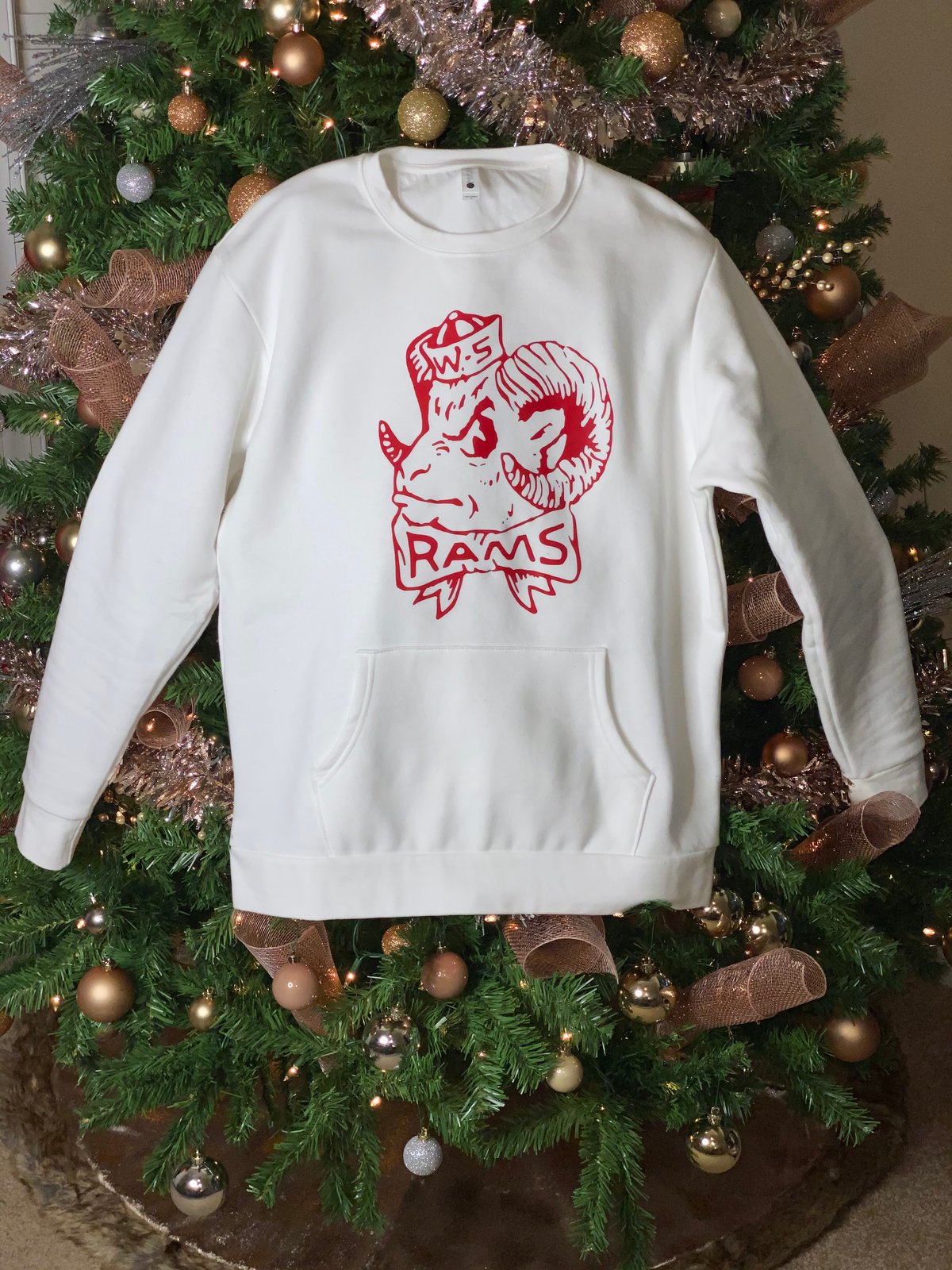 Image of WSSU Retro Ram Logo Crew Sweater 