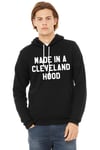 Made In A Cleveland Hood Hoody (Black)