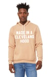 Made In A Cleveland Hood Hoody (Heather Sand Dune)
