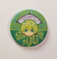 Image 1 of Greenery Rain Button