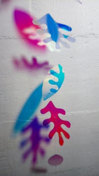 Matisse inspired colour changing mobile
