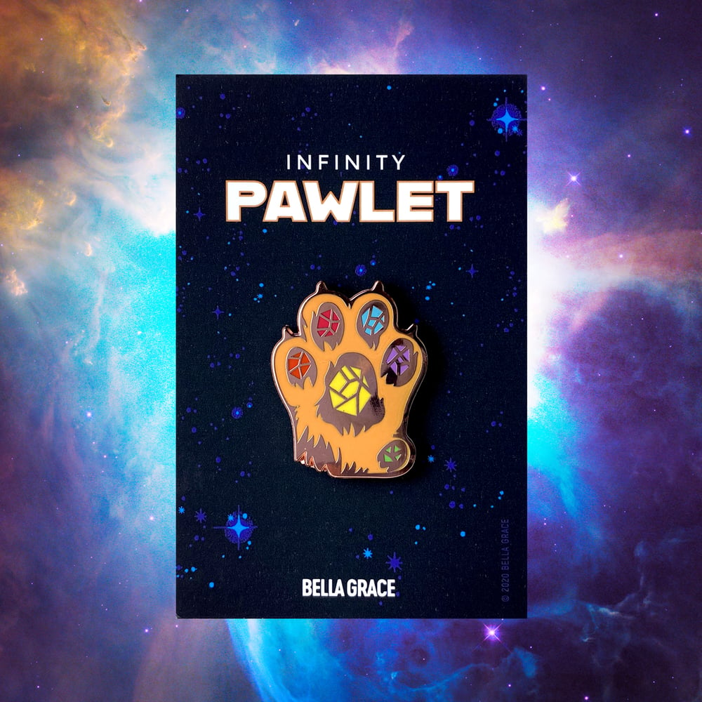 Image of Infinity Pawlet Enamel Pin