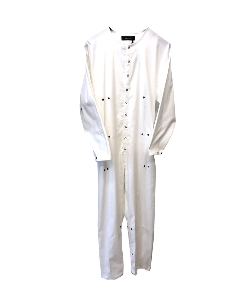 Image of Maja Brix x Prisca Vilsbøl Boilersuit - Organic cotton - white