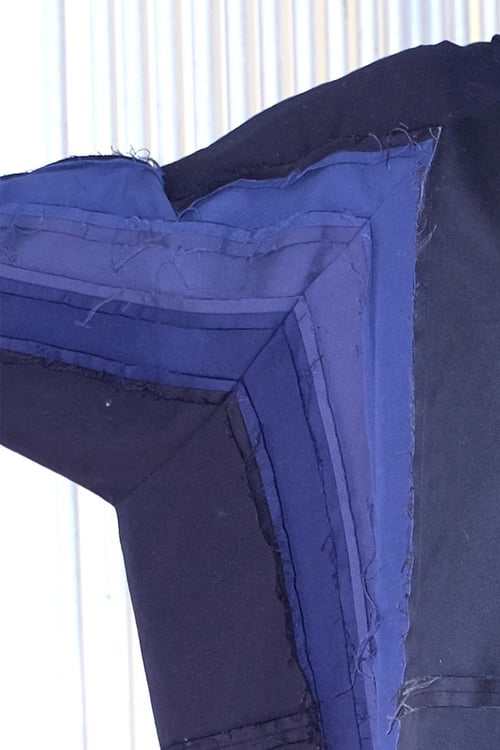 Image of Shirt 3 - Cotton - Black/Blue