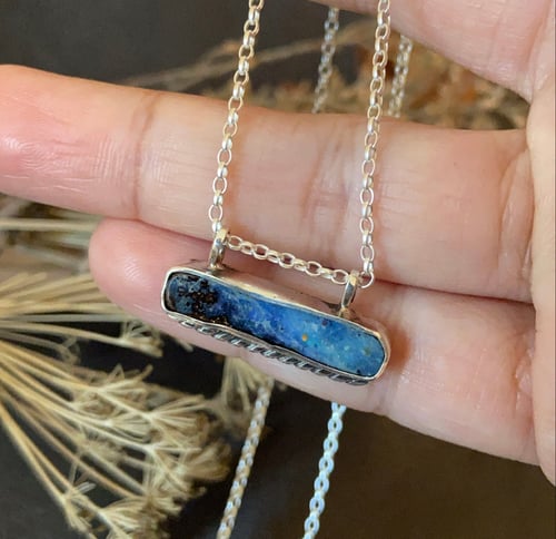 Image of Australian Boulder Opal necklace #1