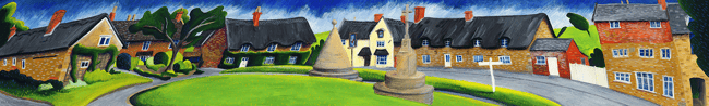 Hallaton Buttercross Print