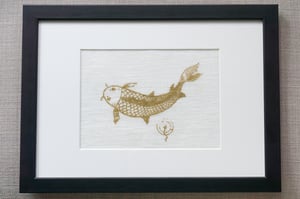 Image of Carp in shimmering gold 