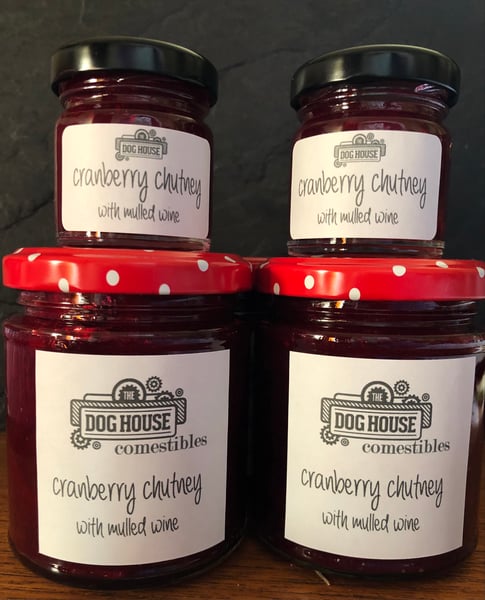 Image of Cranberry Chutney with mulled wine