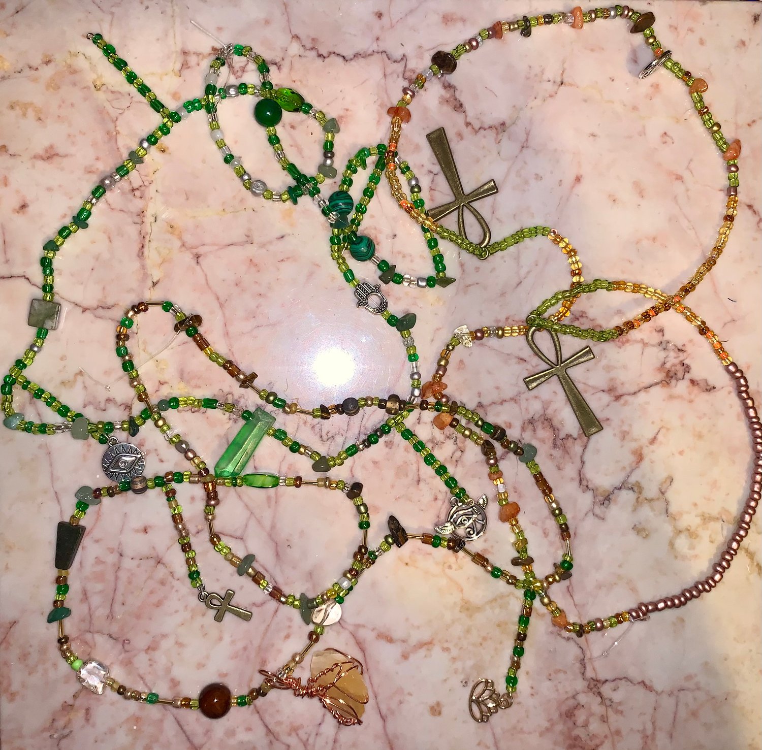 Image of Glass beads 2 for $35