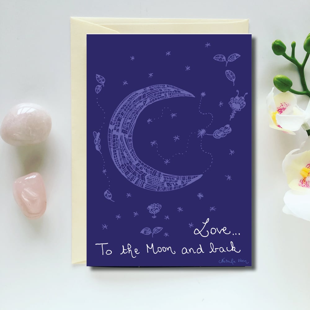 Image of Greeting Card *Love Moon*