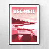 Affiche La cale de Beg-Meil - 2 versions 