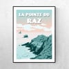 Affiche La pointe du Raz - 2 versions 