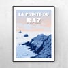 Affiche La pointe du Raz - 2 versions 