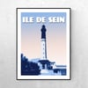 Affiche Ile de Sein - 2 versions 