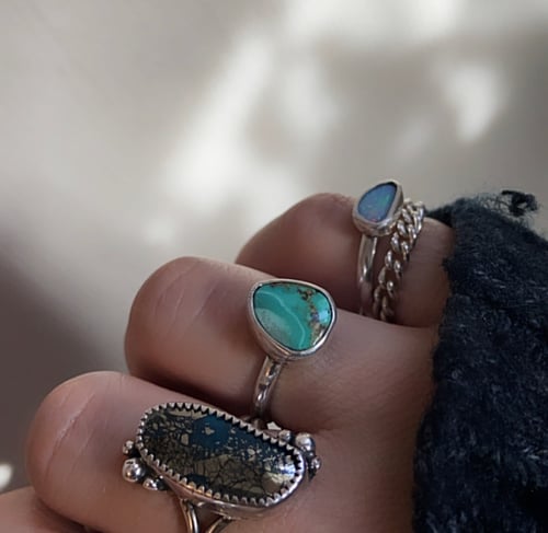 Image of Opal Doublet ring