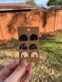 Cut out studs pack of 3