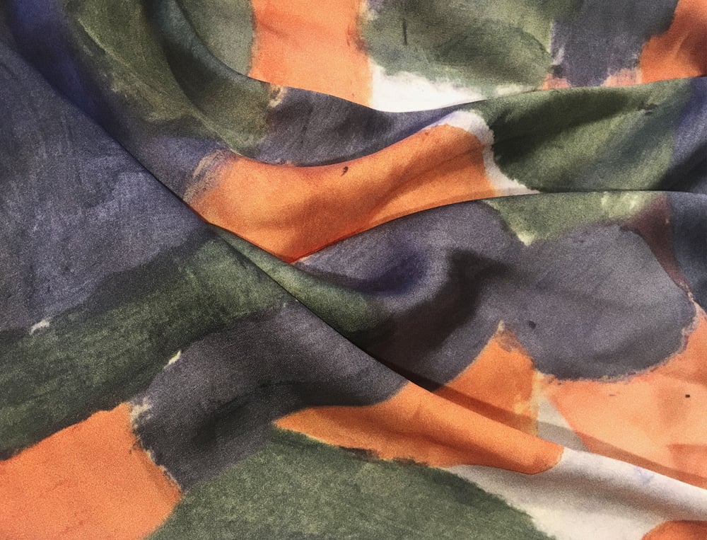 Image of COLOR PAINT SCARF